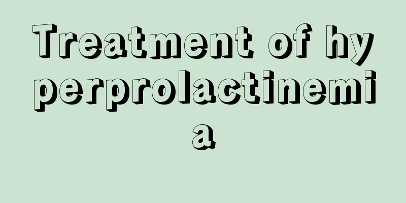 Treatment of hyperprolactinemia