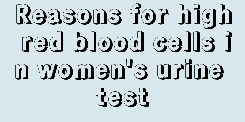 Reasons for high red blood cells in women's urine test