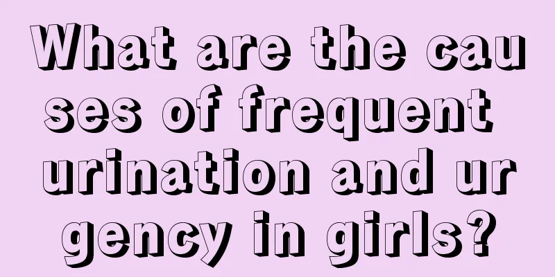 What are the causes of frequent urination and urgency in girls?