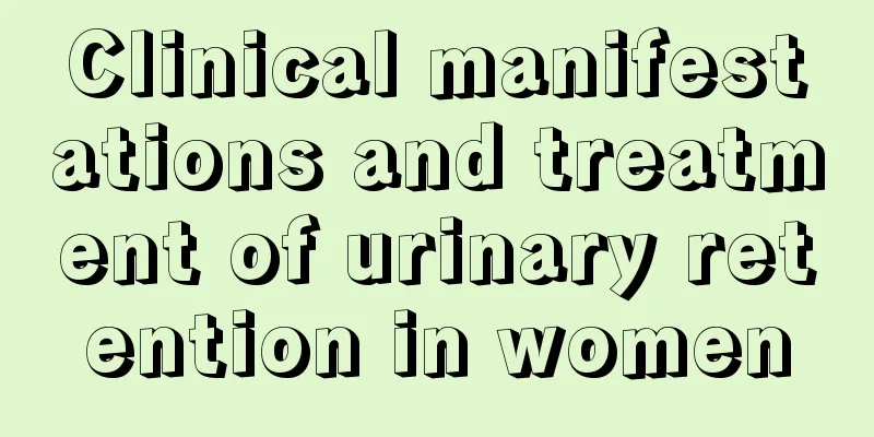 Clinical manifestations and treatment of urinary retention in women