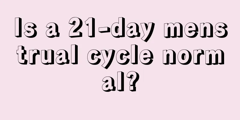 Is a 21-day menstrual cycle normal?