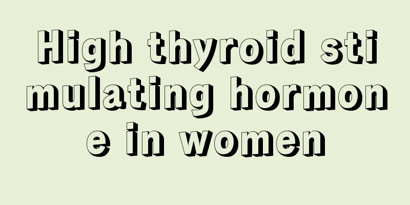 High thyroid stimulating hormone in women