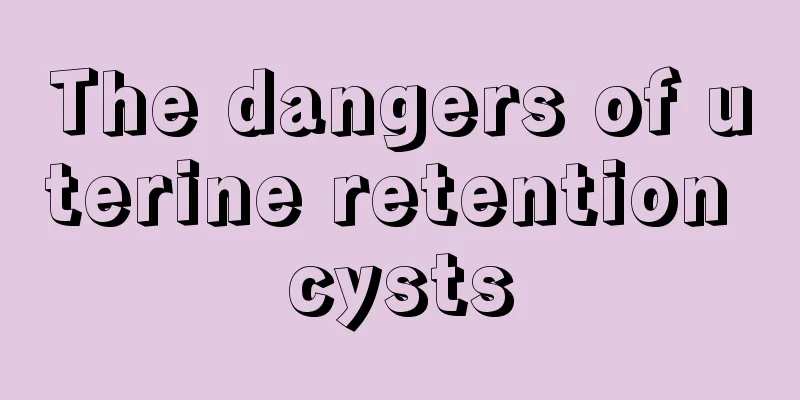 The dangers of uterine retention cysts