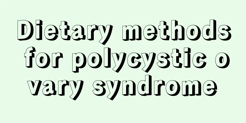 Dietary methods for polycystic ovary syndrome