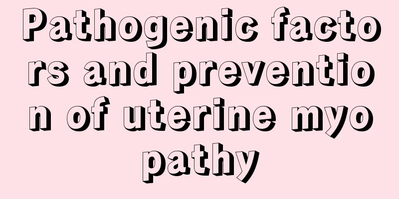 Pathogenic factors and prevention of uterine myopathy