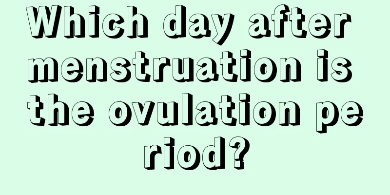 Which day after menstruation is the ovulation period?