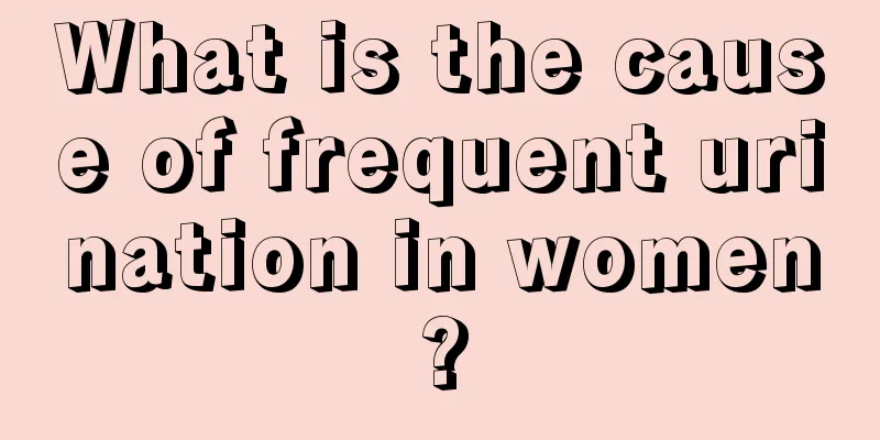 What is the cause of frequent urination in women?