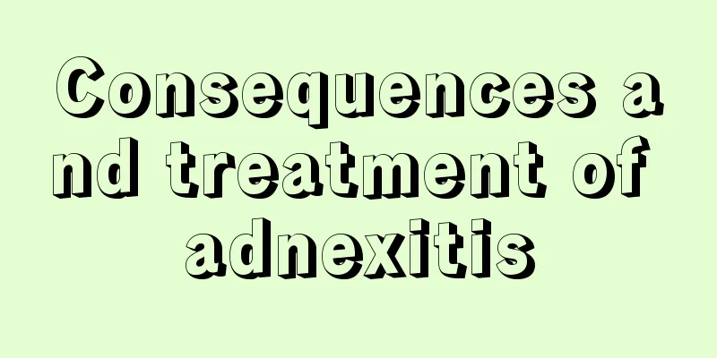 Consequences and treatment of adnexitis