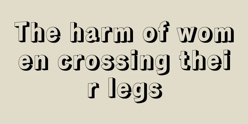 The harm of women crossing their legs