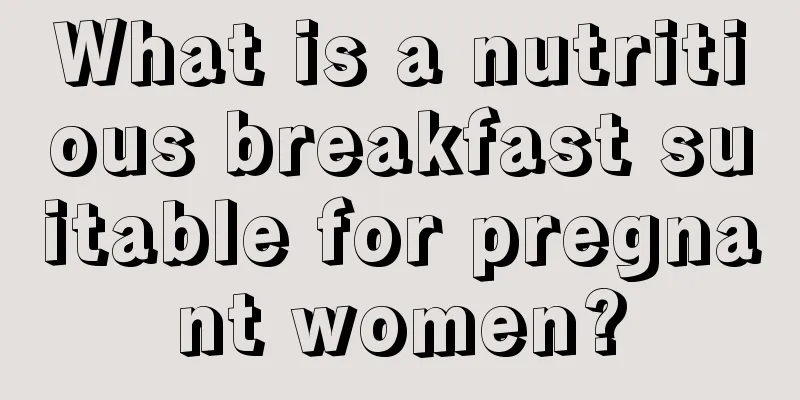 What is a nutritious breakfast suitable for pregnant women?