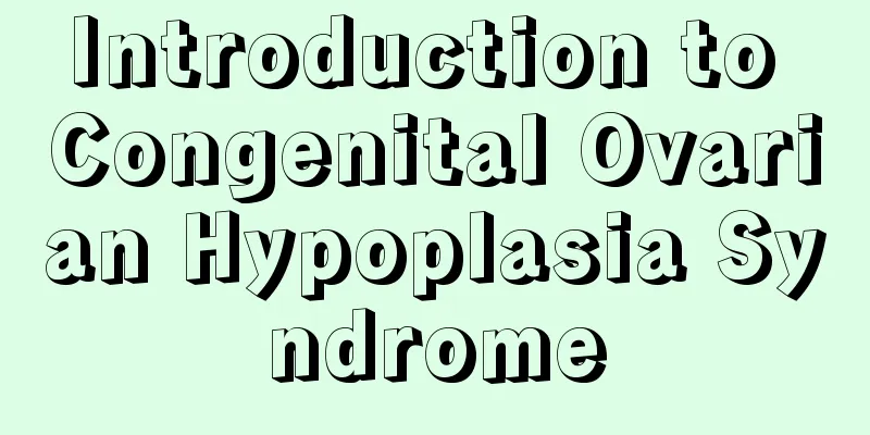 Introduction to Congenital Ovarian Hypoplasia Syndrome