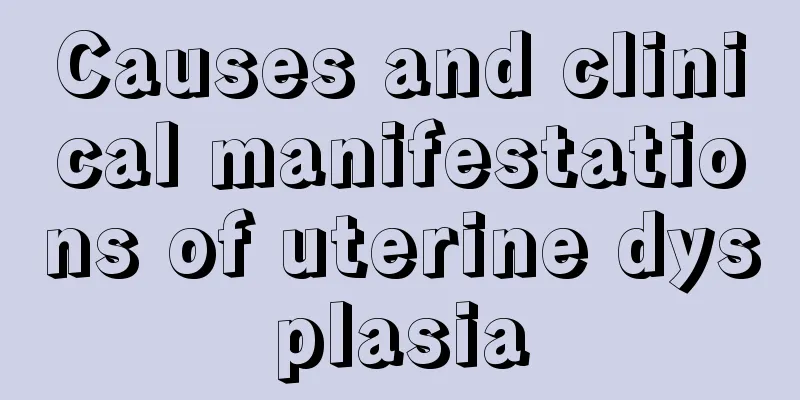 Causes and clinical manifestations of uterine dysplasia