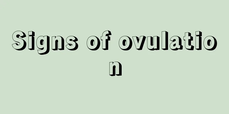 Signs of ovulation