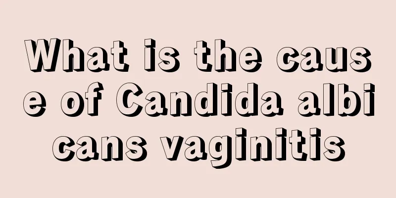 What is the cause of Candida albicans vaginitis