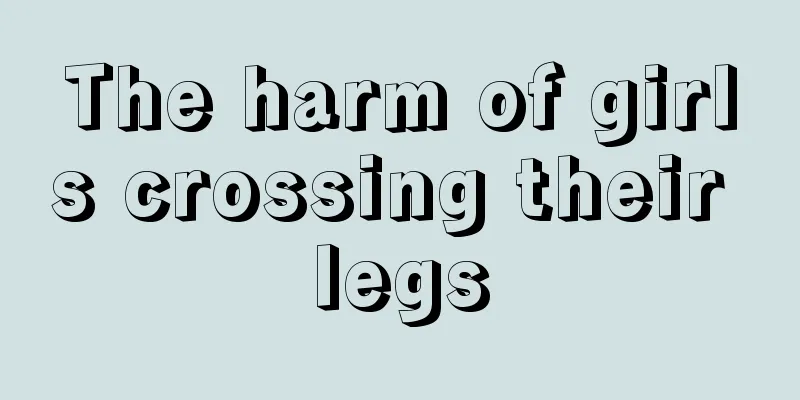 The harm of girls crossing their legs