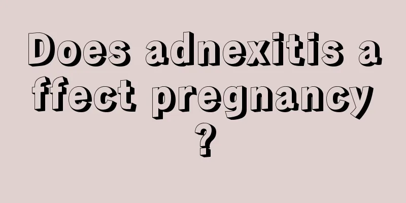 Does adnexitis affect pregnancy?