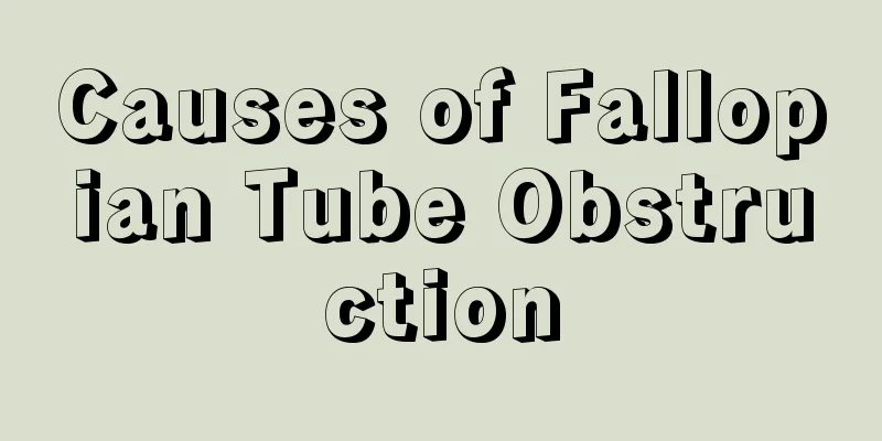 Causes of Fallopian Tube Obstruction