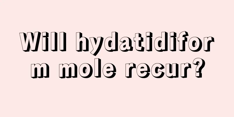 Will hydatidiform mole recur?