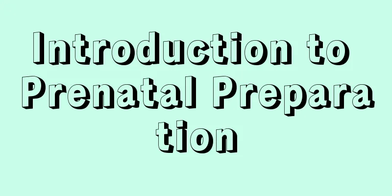 Introduction to Prenatal Preparation