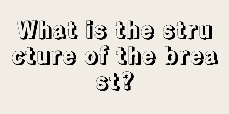 What is the structure of the breast?