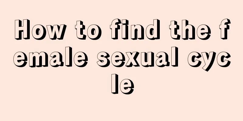 How to find the female sexual cycle