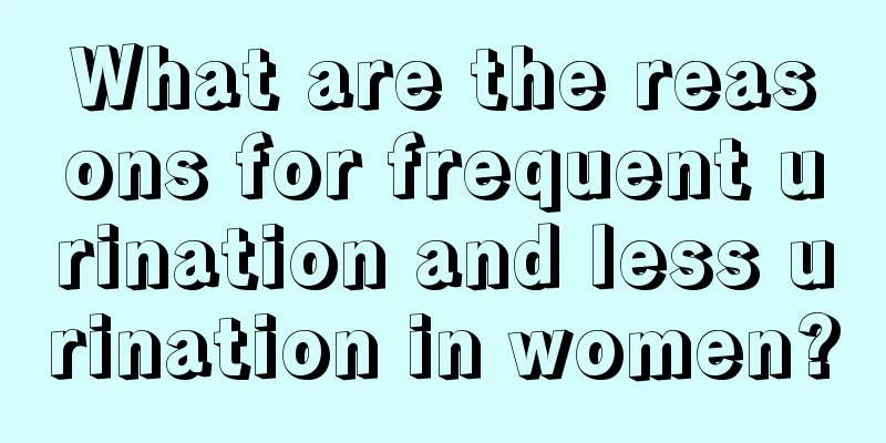 What are the reasons for frequent urination and less urination in women?