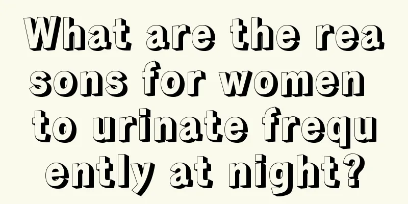 What are the reasons for women to urinate frequently at night?