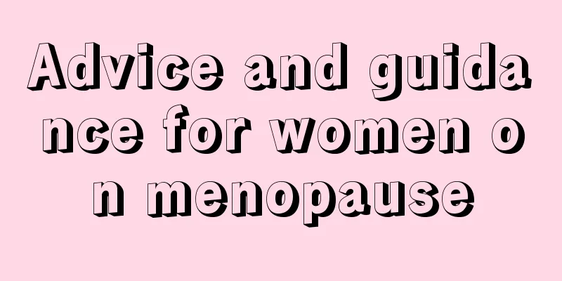 Advice and guidance for women on menopause