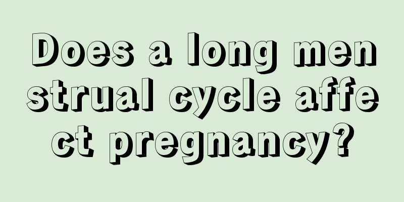 Does a long menstrual cycle affect pregnancy?