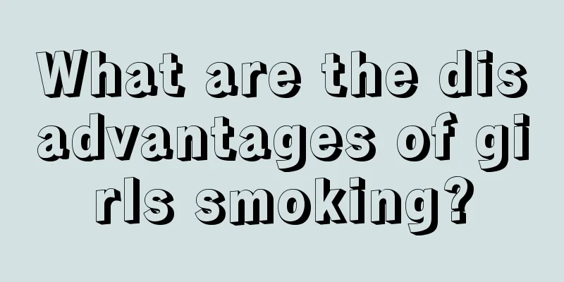 What are the disadvantages of girls smoking?