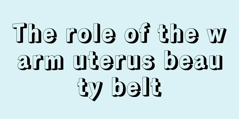 The role of the warm uterus beauty belt