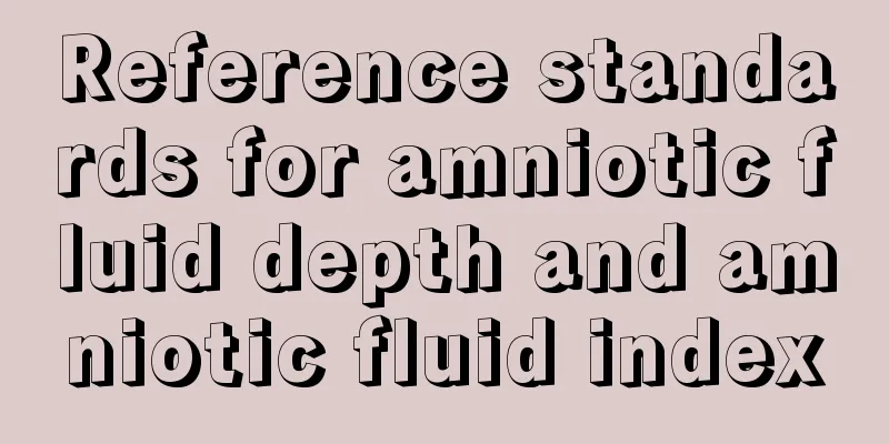 Reference standards for amniotic fluid depth and amniotic fluid index