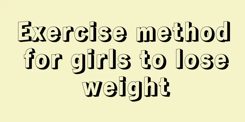 Exercise method for girls to lose weight