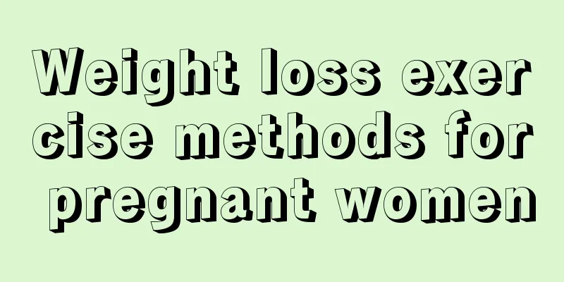 Weight loss exercise methods for pregnant women