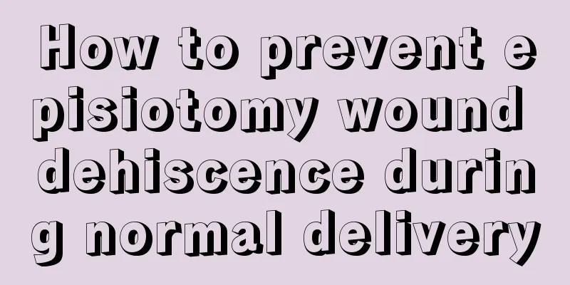 How to prevent episiotomy wound dehiscence during normal delivery