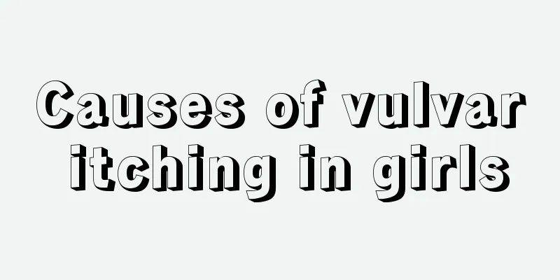 Causes of vulvar itching in girls