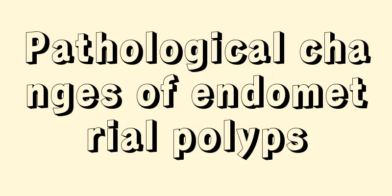 Pathological changes of endometrial polyps