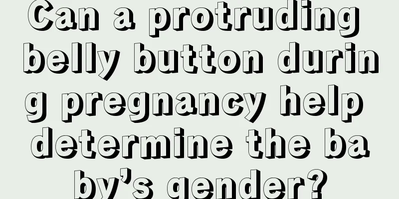 Can a protruding belly button during pregnancy help determine the baby’s gender?