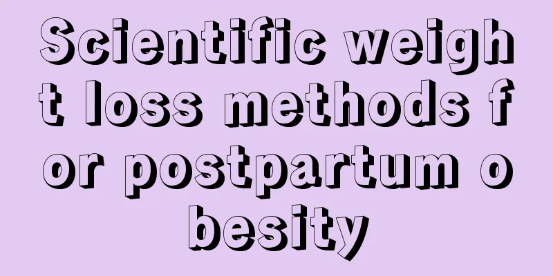 Scientific weight loss methods for postpartum obesity