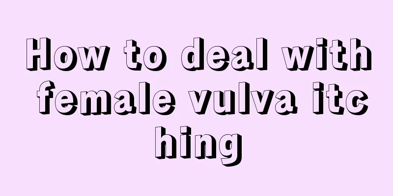 How to deal with female vulva itching