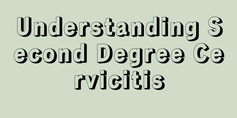 Understanding Second Degree Cervicitis