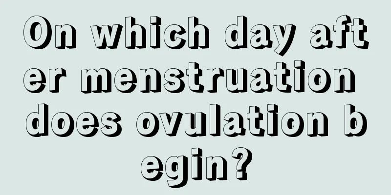 On which day after menstruation does ovulation begin?