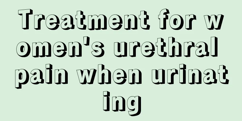 Treatment for women's urethral pain when urinating