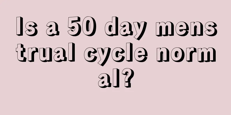 Is a 50 day menstrual cycle normal?