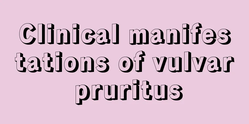 Clinical manifestations of vulvar pruritus