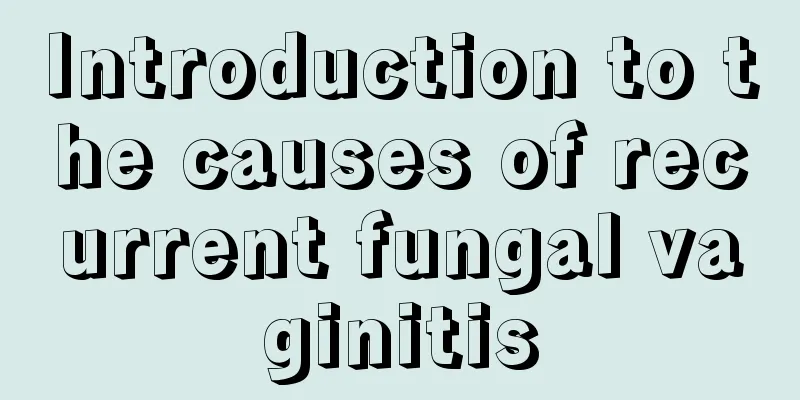 Introduction to the causes of recurrent fungal vaginitis