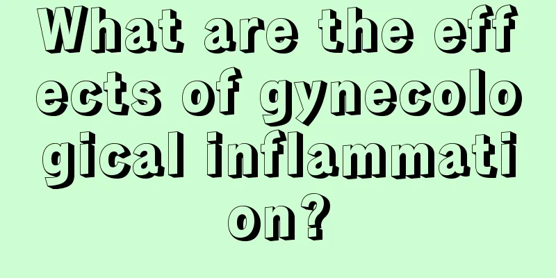 What are the effects of gynecological inflammation?