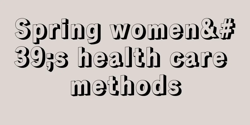 Spring women's health care methods