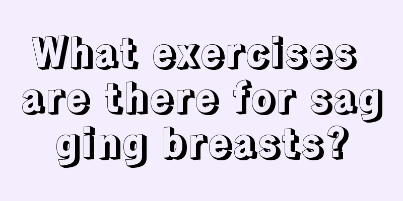 What exercises are there for sagging breasts?