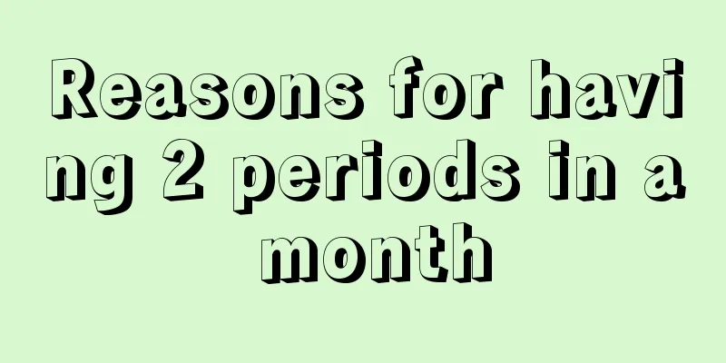 Reasons for having 2 periods in a month